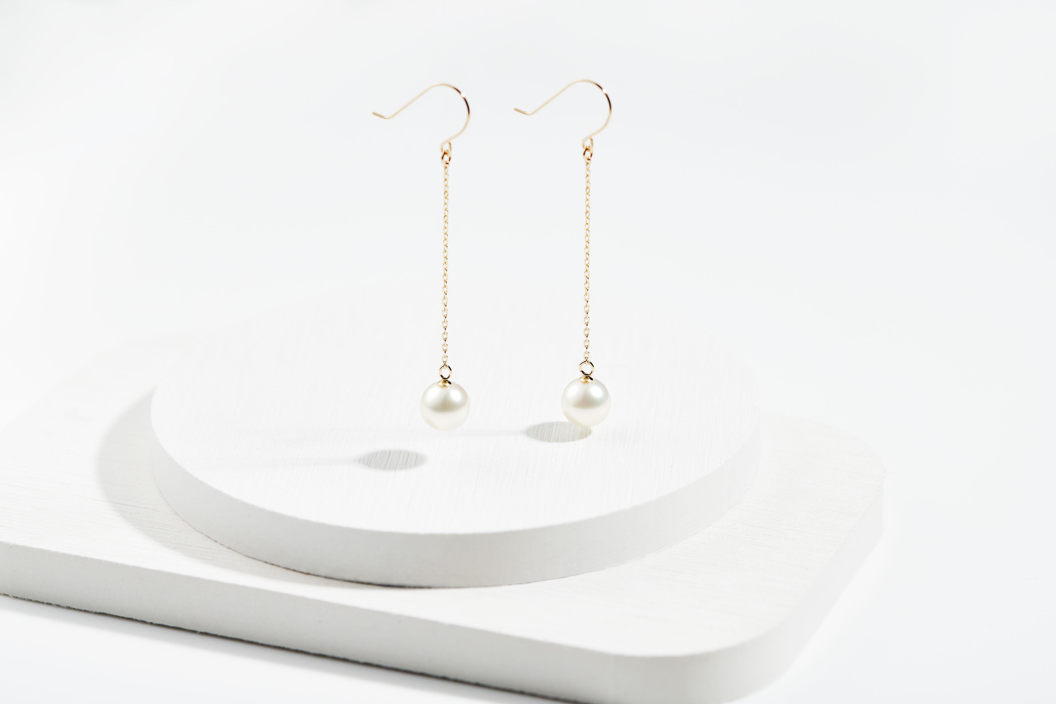 Akoya pearl earrings