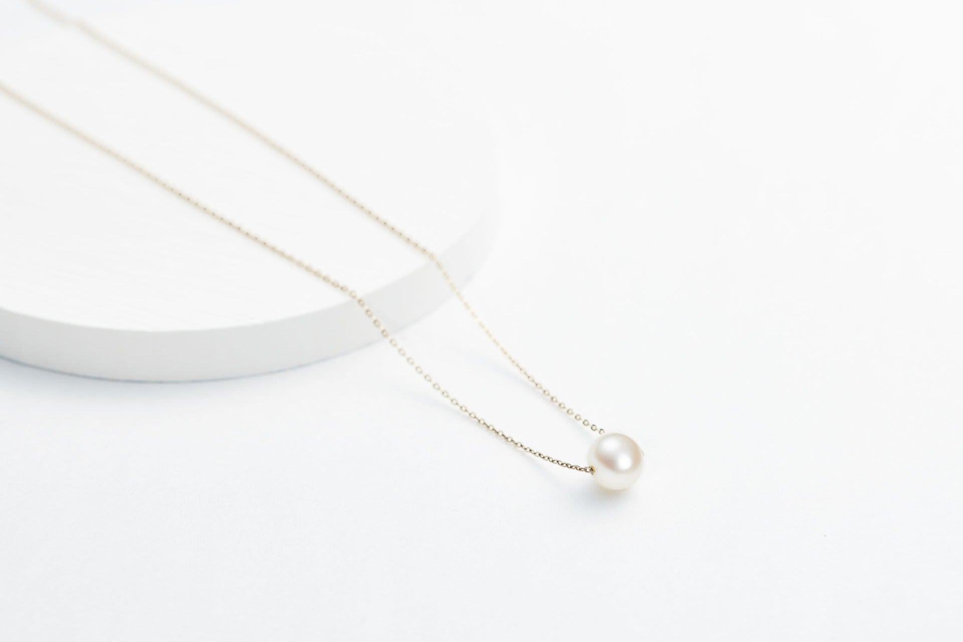 [SET] Akoya pearl pendant and bracelet 2-piece set